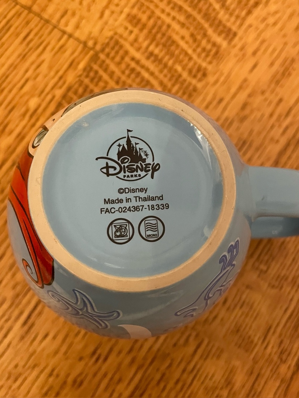 Authentic Disney Parks Princess Ariel Portrait Change Your World Coffee Mug 2016 - Picture 9 of 9
